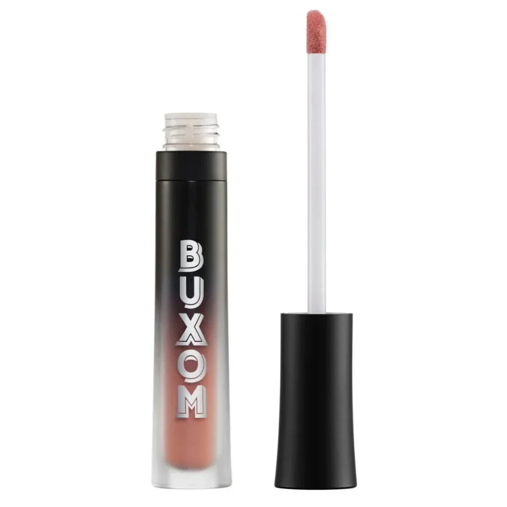 NIB Buxom Full-On Plumping Matte Liquid Lipstick in Angel Baby Nude Pink